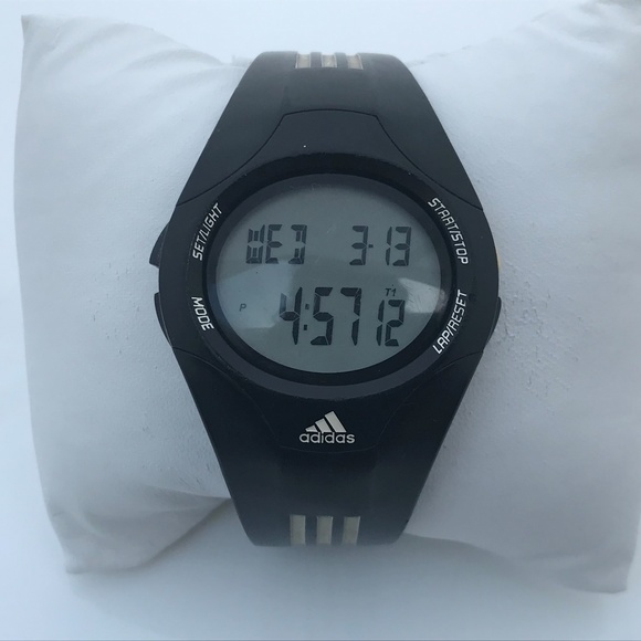 Adidas Digital Watch Black Sport Multi Function - Picture 8 of 8